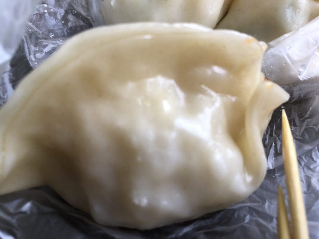 とある屋台の蒸し餃子【サンワールドダイナシティホテル近く】